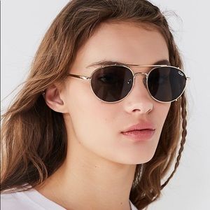 QUAY Australia Little J Aviator Sunglasses